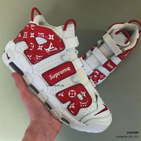 nike air uptempo supreme louis vuitton|louis vuitton x nike af1.